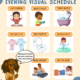 Evening Visual Schedule